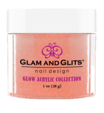 Glam & Glits Glow Acrylic (Cream) 1 oz Firefly - GL2011-Beauty Zone Nail Supply