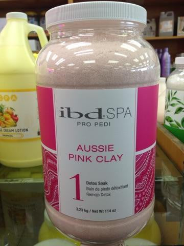 Ibd Spa Soak – Aussie Pink Clay Detox Gallon-Beauty Zone Nail Supply