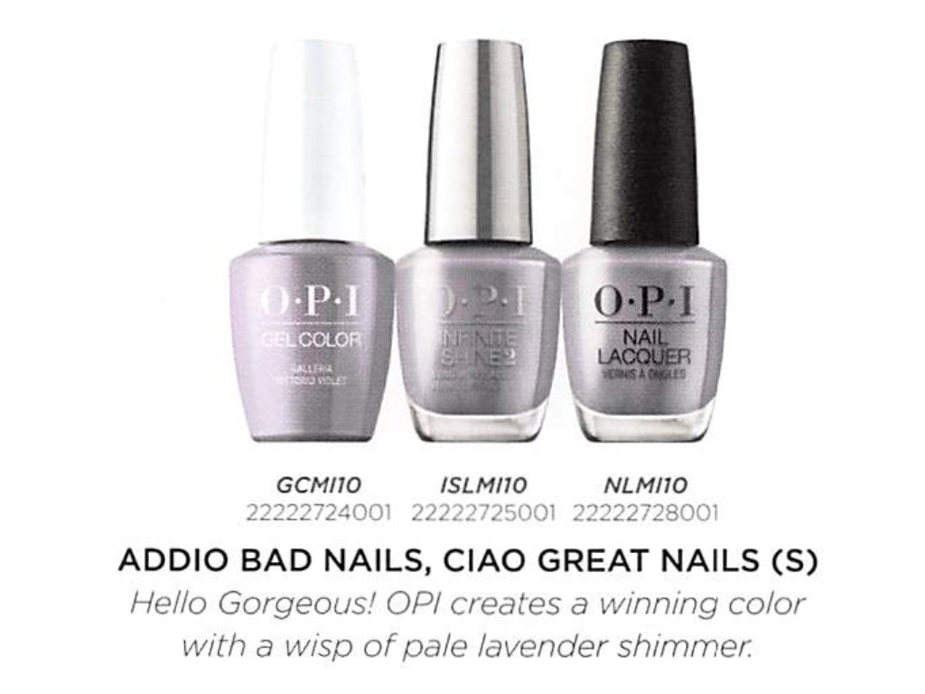 OPI Muse of Milan - Gelcolor -Addio Bad Nails, Ciao Great Nails #GCMI10-Beauty Zone Nail Supply