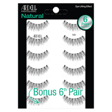 Load image into Gallery viewer, Ardell Professional Natural 5 Pack #120 Bonus 1 pair #67418