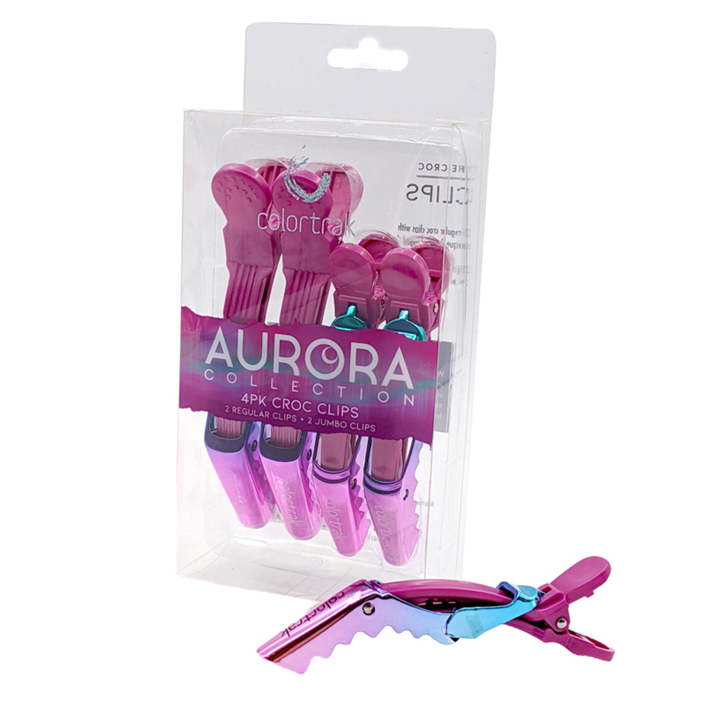 Aurora Collection 4 pk Croc Clips