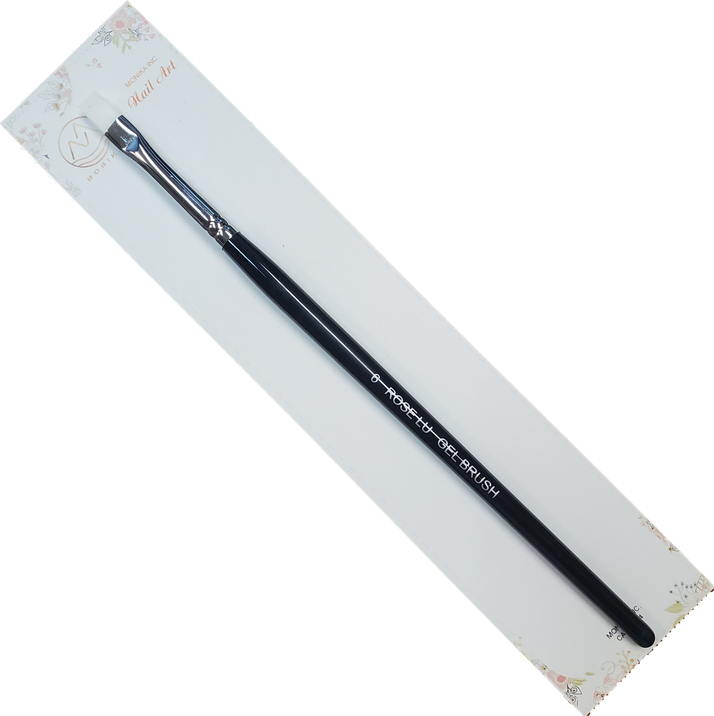 Rose Lu Gel Brush Black handle #6-Beauty Zone Nail Supply