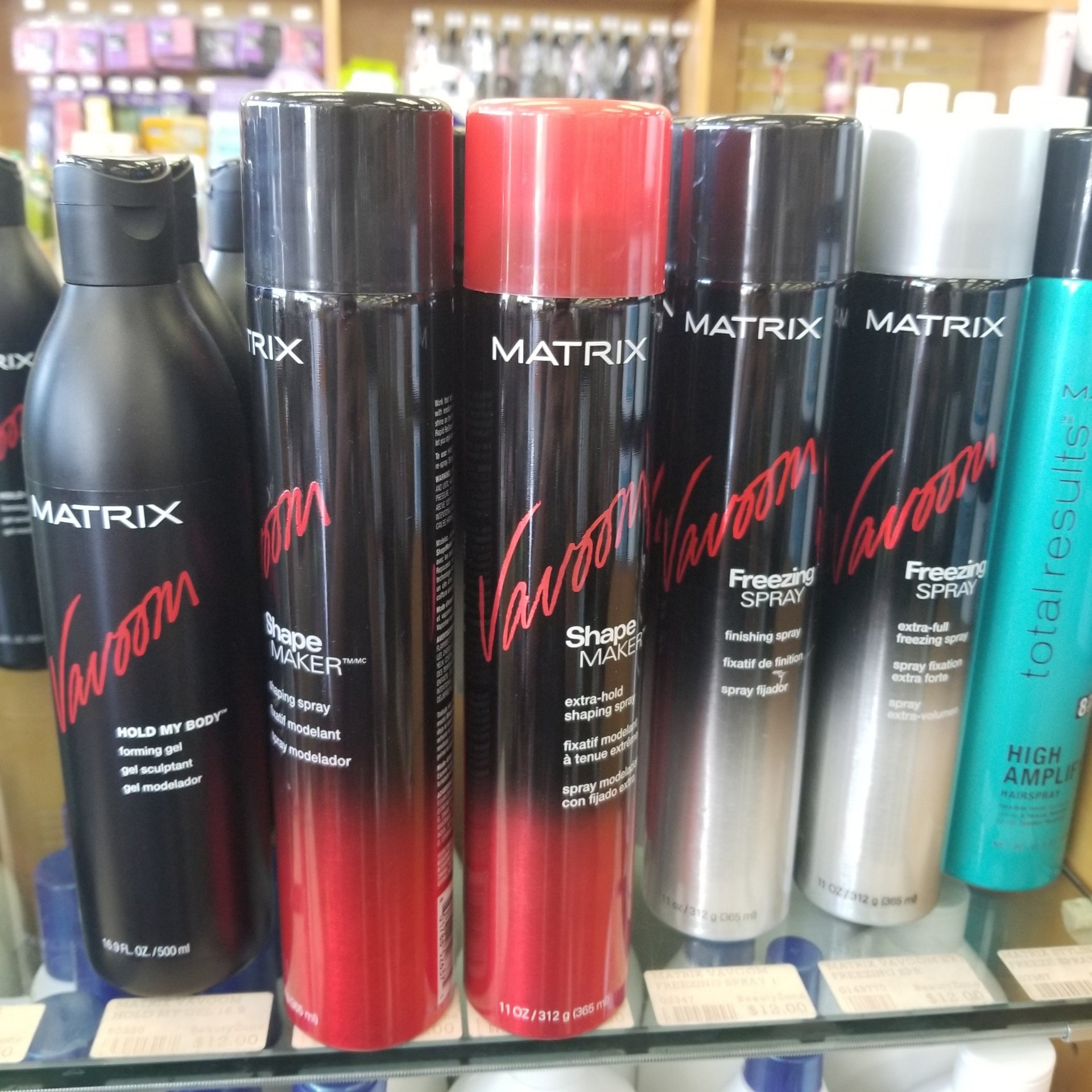 MATRIX VAVOOM EXTRA SHAPEMAKER HAIRSPRAY 11 OZ #08820 - BeautyzoneNailSupply