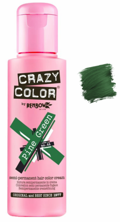 Crazy Color vibrant Shades -CC PRO 46 PINE GREEN 150ML-Beauty Zone Nail Supply