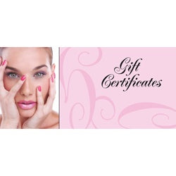 DL PRO PINK GIFT CERTIFICATE- 50PK #DL-C179-Beauty Zone Nail Supply