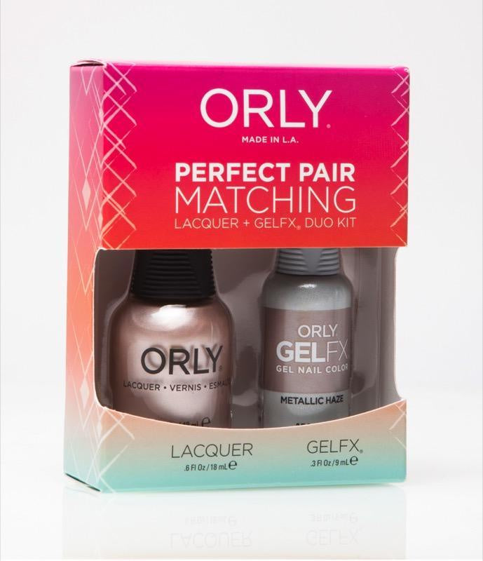 Orly Duo Metallic Haze (Lacquer + Gel) .6oz / .3oz 31226-Beauty Zone Nail Supply