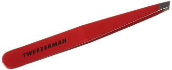 Tweezerman Professional Slant Tweezer (Red) #1230-RP-Beauty Zone Nail Supply