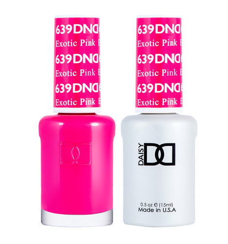 DND Duo Gel & Lacquer Exotic Pink #639-Beauty Zone Nail Supply
