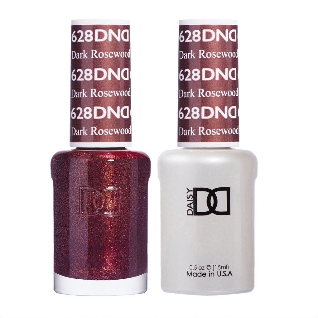 DND Duo Gel & Lacquer Dark Rosewood #628-Beauty Zone Nail Supply