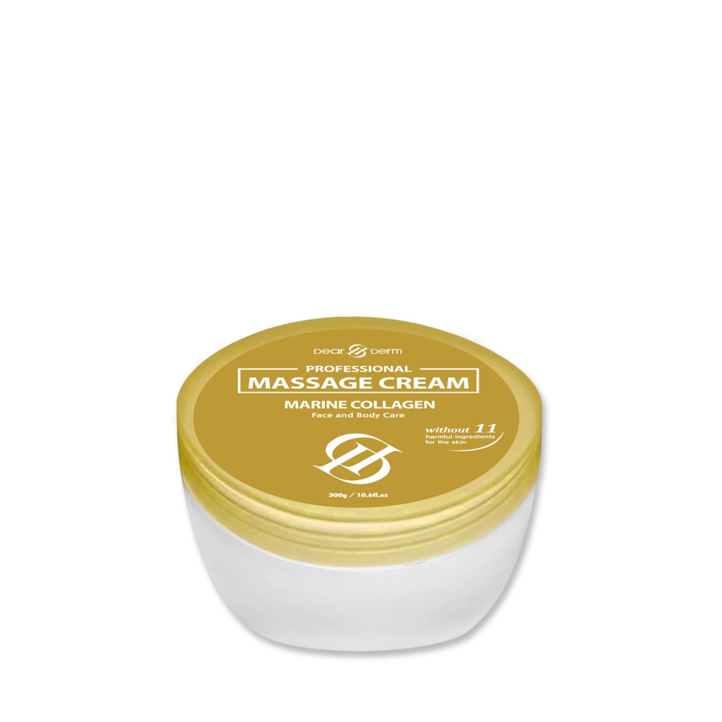 DEARDERM MARINE COLLAGEN MASSAGE CREAM - 300G / 10.6 FL. OZ-Beauty Zone Nail Supply