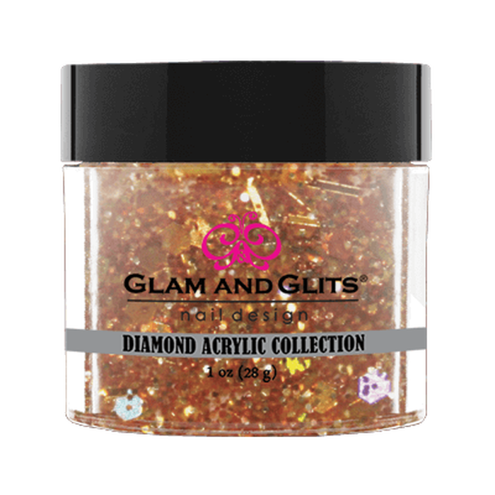 Glam & Glits Diamond Acrylic (Glitter) 1 oz Poetic - DAC69-Beauty Zone Nail Supply
