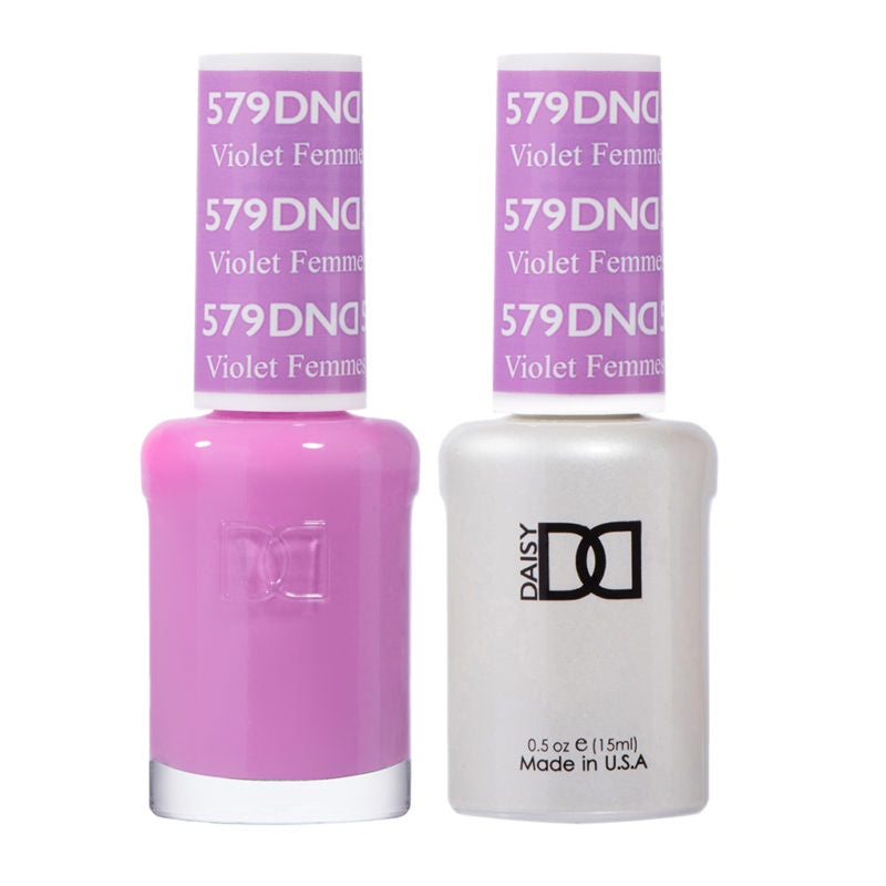 DND Duo Gel & Lacquer Violet Femmes #579-Beauty Zone Nail Supply