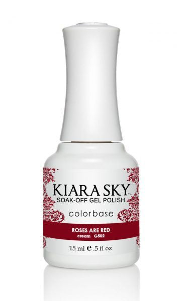 Kiara Sky Gel -G502 Roses Are Red-Beauty Zone Nail Supply