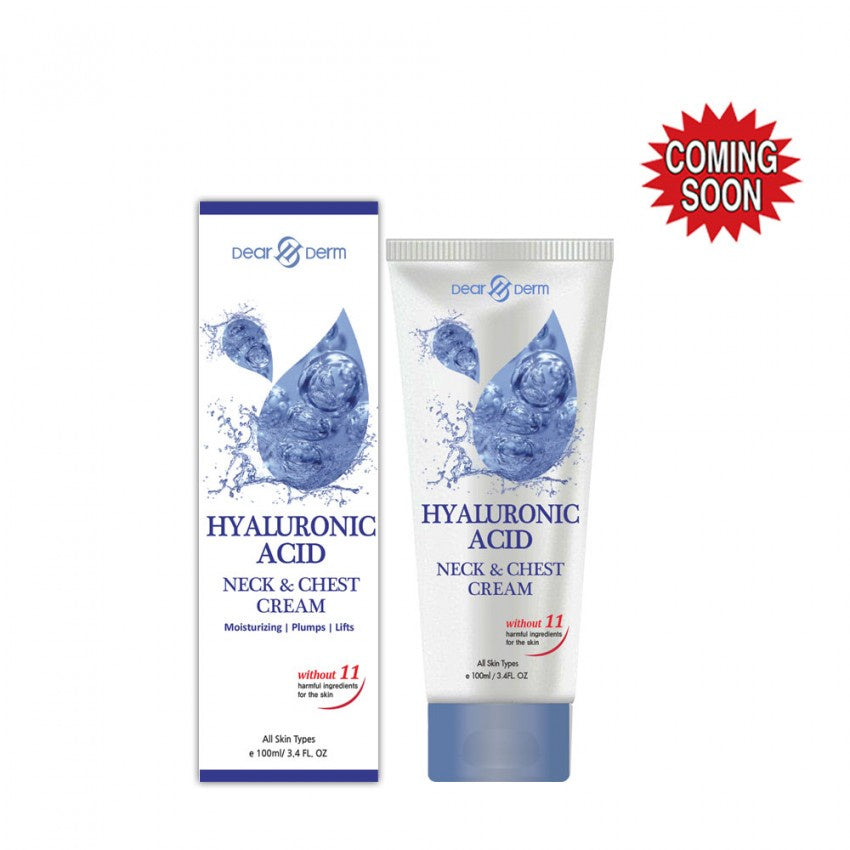 Dearderm Hyaluronic Acid Neck & Chest Cream 100mL-Beauty Zone Nail Supply