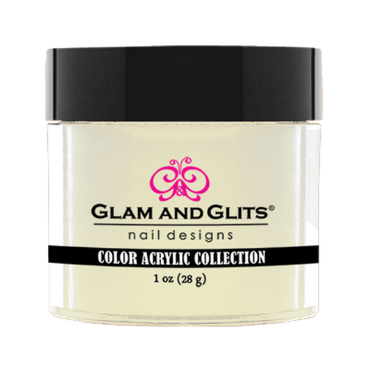 Glam & Glits Color Acrylic (Cream) 1 oz Angel - CAC306-Beauty Zone Nail Supply