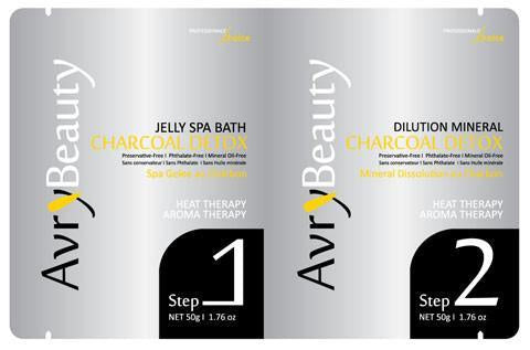 Avrybeauty Jelly Spa Pedi Bath - Charcoal BOX 30 SET-Beauty Zone Nail Supply