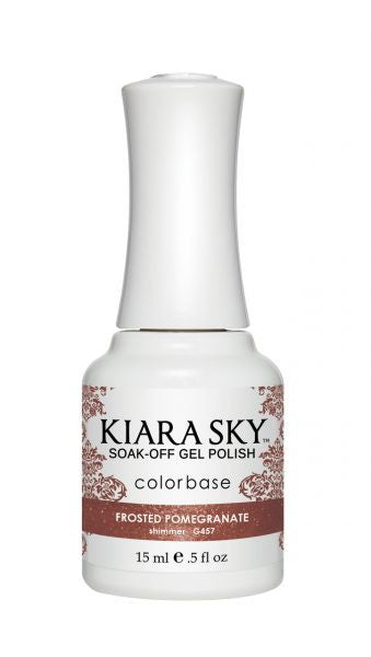 Kiara Sky Gel -G457 Frosted Pomegranate-Beauty Zone Nail Supply