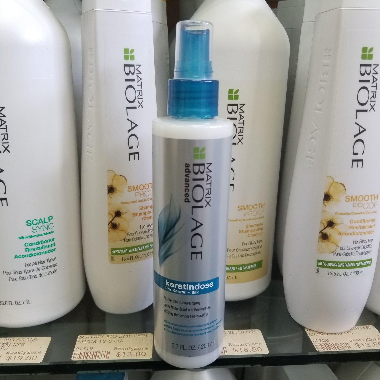 MATRIX BIOLAGE ADVANCED KERATINDOSE RENEWAL SPRAY 6.7 OZ #5876 - BeautyzoneNailSupply