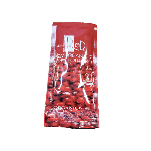 Red Manicure Pedicure Spa Step 2 Pomegranate Sugar Scrub-Beauty Zone Nail Supply