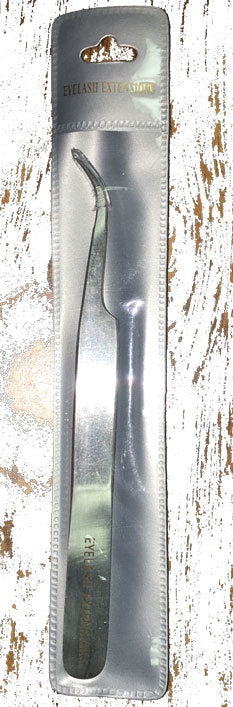 Extensions Tweezers Curved 916-5 5.5" Cruller 7 #1706-Beauty Zone Nail Supply