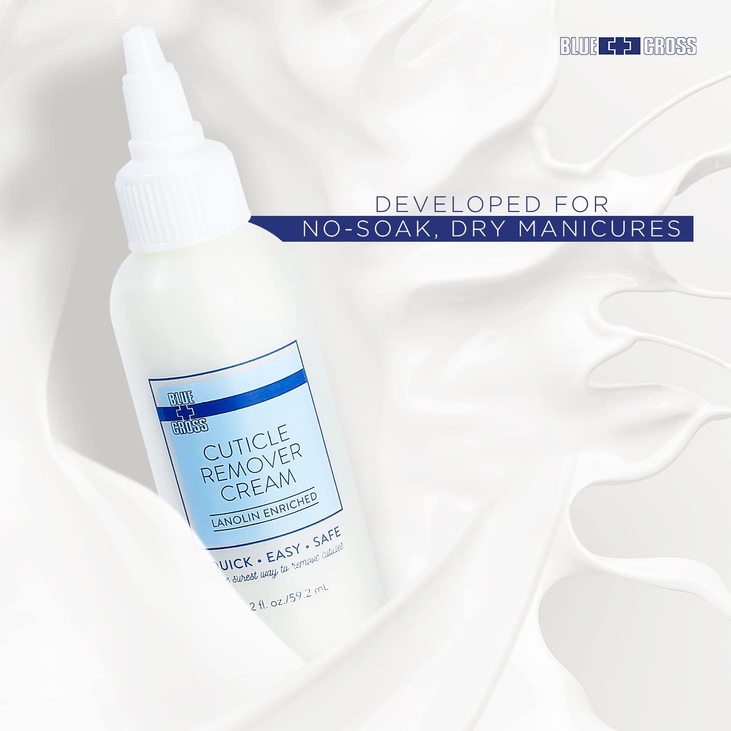 Blue Cross Cuticle Remover Cream Lanolin Enriched 59.2 mL 2 fl. oz