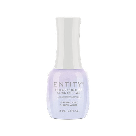 Entity Gel Graphic And Girlish White 15 Ml | 0.5 Fl. Oz. #706-Beauty Zone Nail Supply