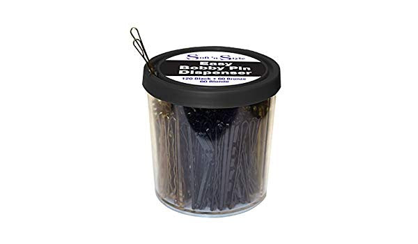 SOFT 'N STYLE EASY BOBBY PIN DISPENSER 240 CT #SNS-209-Beauty Zone Nail Supply