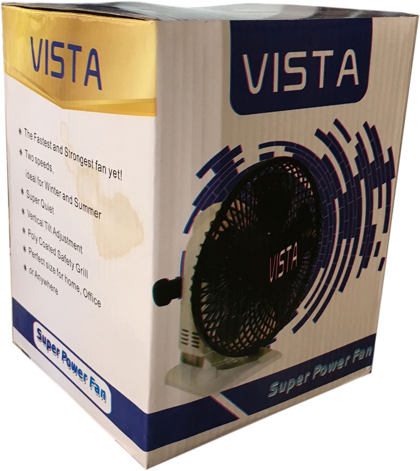 VISTA DESK FAN #9347-Beauty Zone Nail Supply