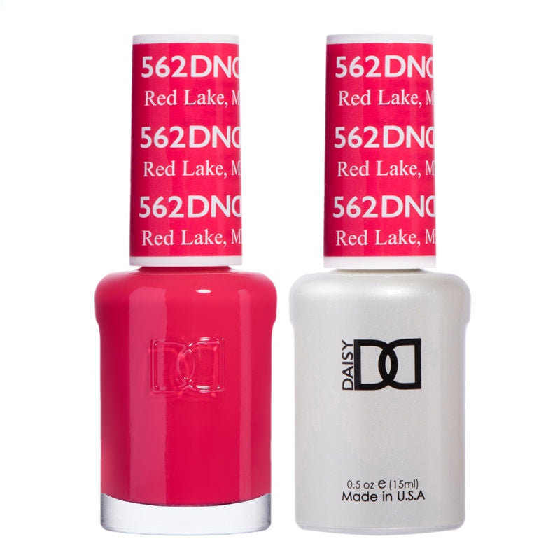 DND Duo Gel & Lacquer Red Lake #562-Beauty Zone Nail Supply