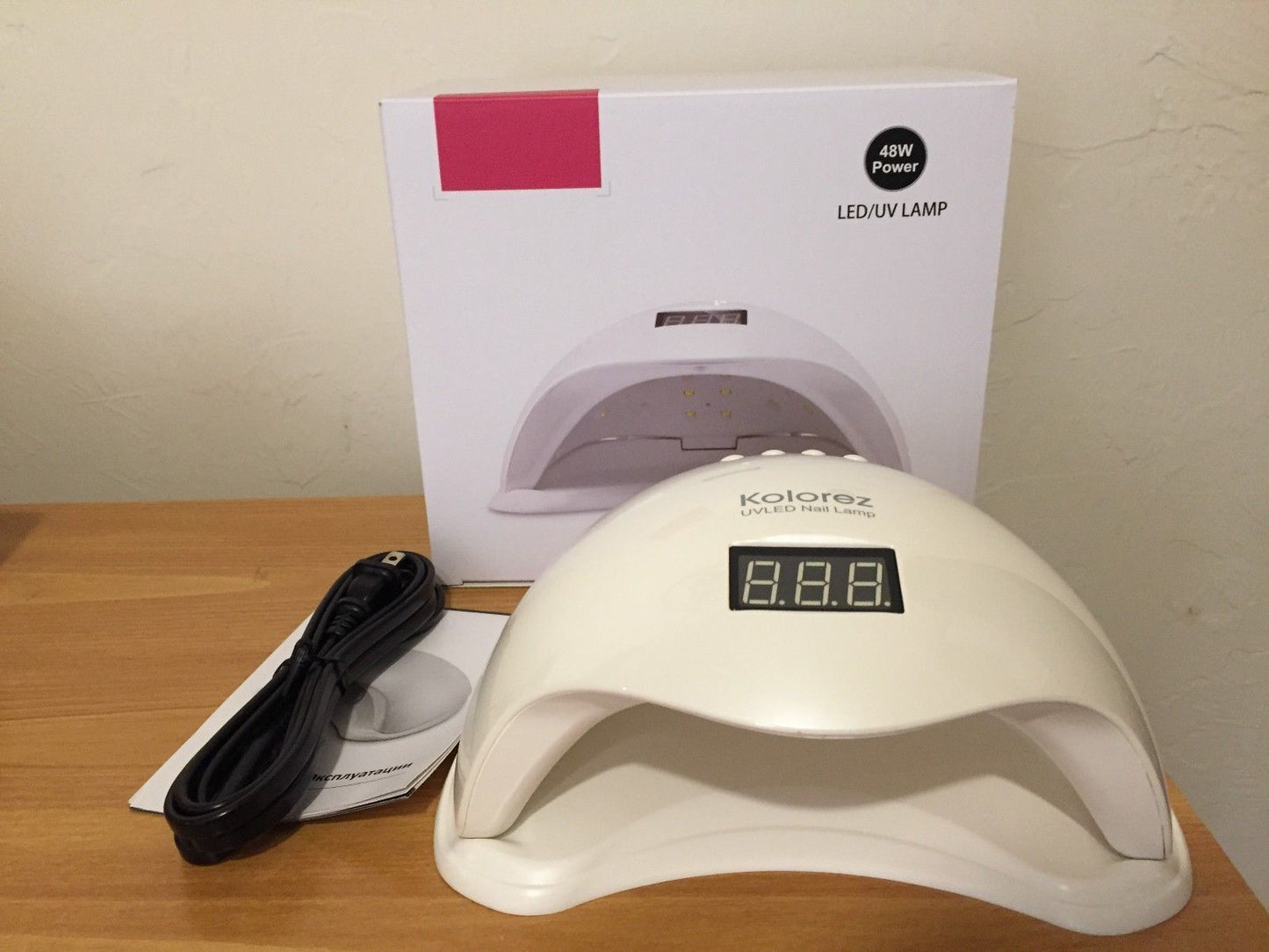 KOLOREZ UVLED LAMP 48W DISPLAY #UV051-Beauty Zone Nail Supply