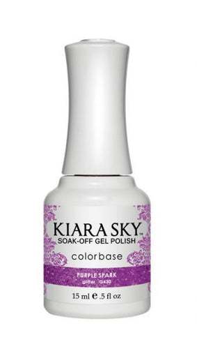 Kiara Sky Gel -G430 Purple Spark-Beauty Zone Nail Supply