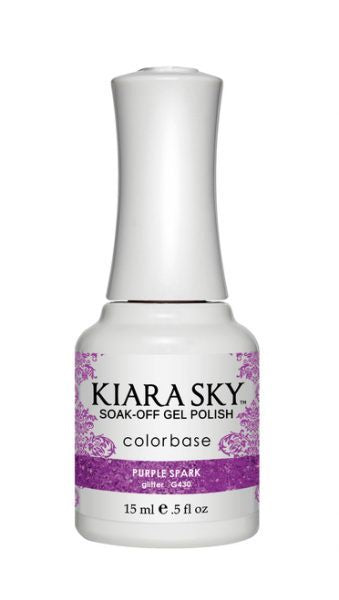 Kiara Sky Gel -G430 Purple Spark-Beauty Zone Nail Supply