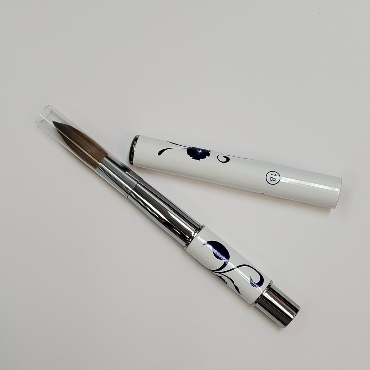 999 flower acrylic nail brush kolinsky size 18-Beauty Zone Nail Supply
