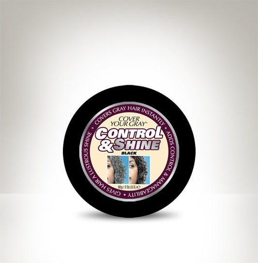 Cover Your Gray Control & Shine Black 1.2 oz-Beauty Zone Nail Supply