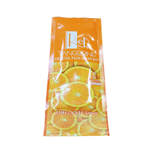 Red Manicure Pedicure Spa Step 2 Tangerine Sugar Scrub-Beauty Zone Nail Supply