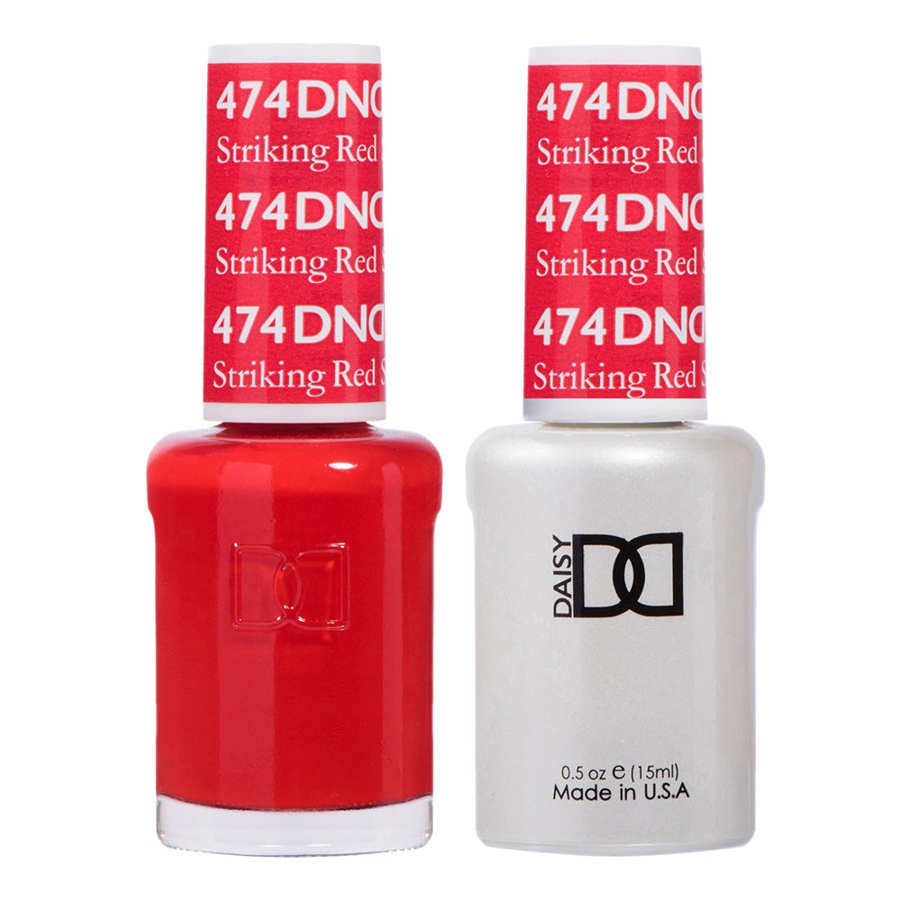 DND Duo Gel & Lacquer Striking Red #474-Beauty Zone Nail Supply