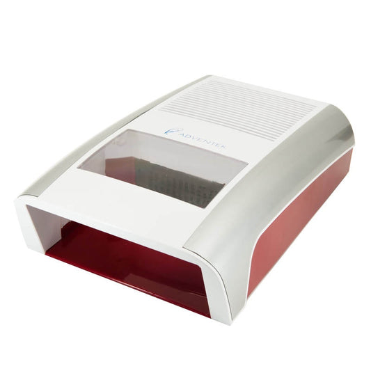 Adventek Deluxe Cool/warm nail dryer Silver-Beauty Zone Nail Supply