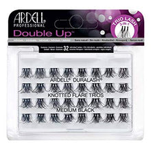 Load image into Gallery viewer, Ardell Double Up Knotted Trios Individuals Medium 66494-Beauty Zone Nail Supply