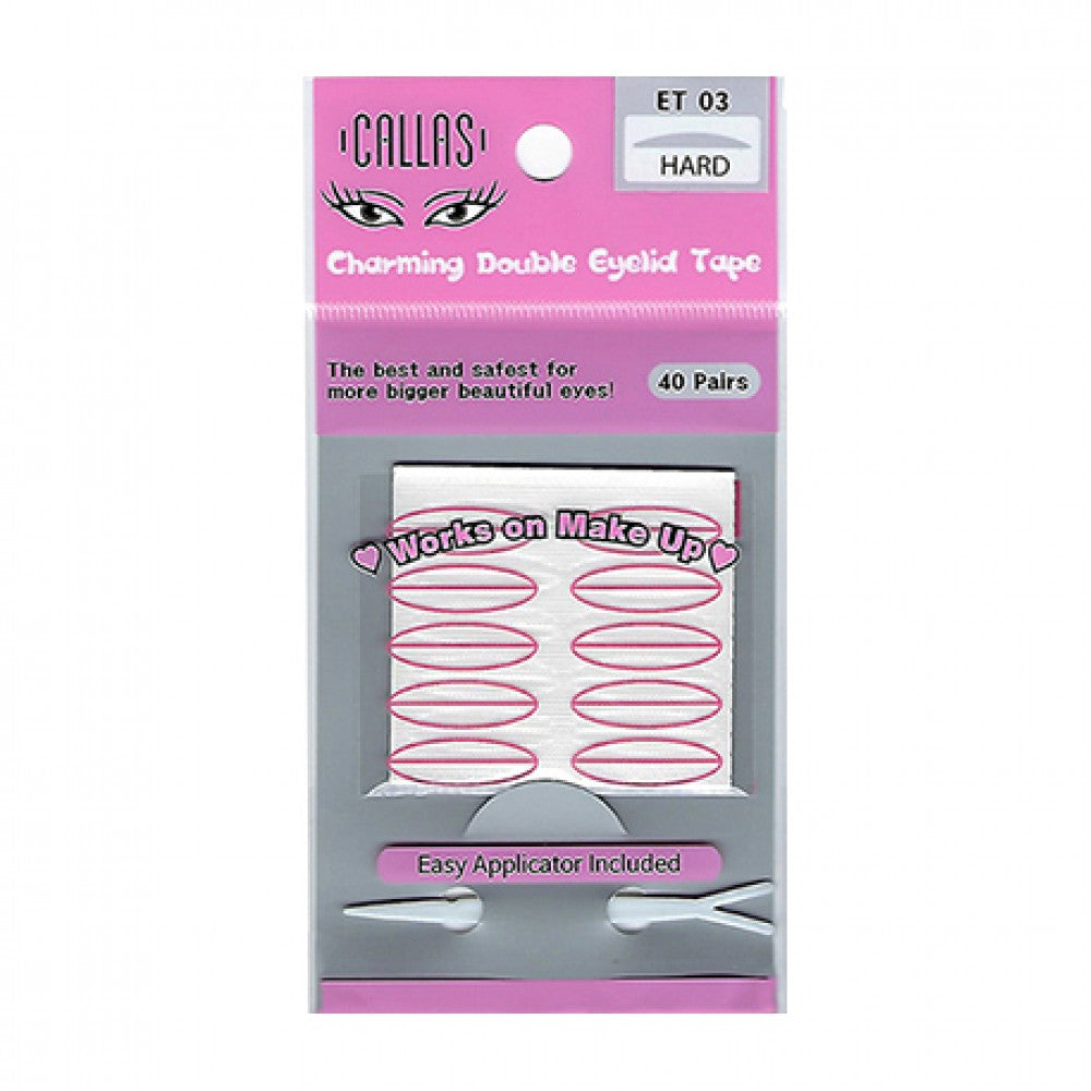 Callas Charming Double Eyelid Tape 40 pairs ET03 Large Hard