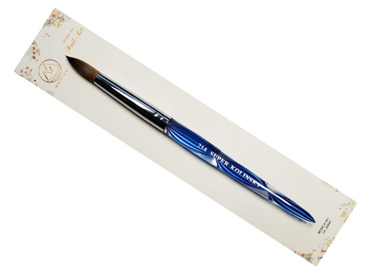 Spiral Nail Acrylic Brush Kolinsky Size 14-Beauty Zone Nail Supply