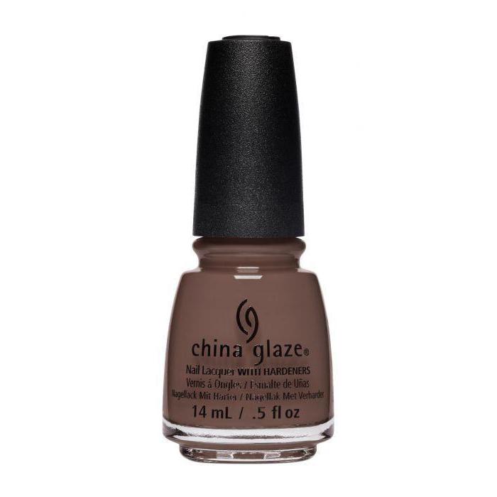China Glaze Lacquer Give Me S'More (Chocolate Creme) 0.5 oz #83975