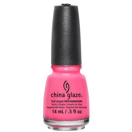 China Glaze Lacquer Neon & On & On Pink Creme 0.5 oz #81320
