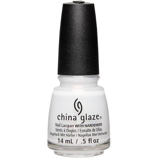 China Glaze Lacquer Snow Way! (White Shimmer) 0.5 oz #83775