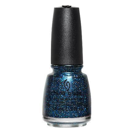 China Glaze Lacquer Star Hopping (Midnight Blue Holographic Glitter) 0.5 oz #82700