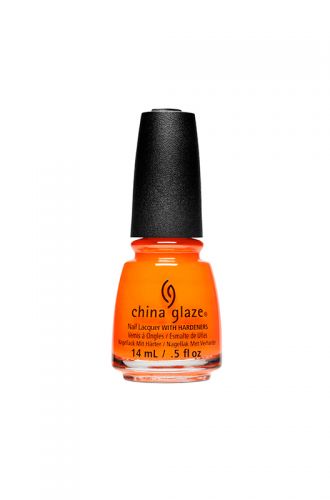 China Glaze Lacquer Sultry Solstice (Orange Neon) 0.5 oz #80011