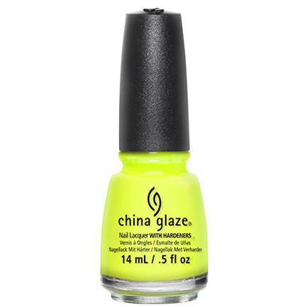 China Glaze Lacquer Yellow Polka Dot Bikini 0.5 oz #80948