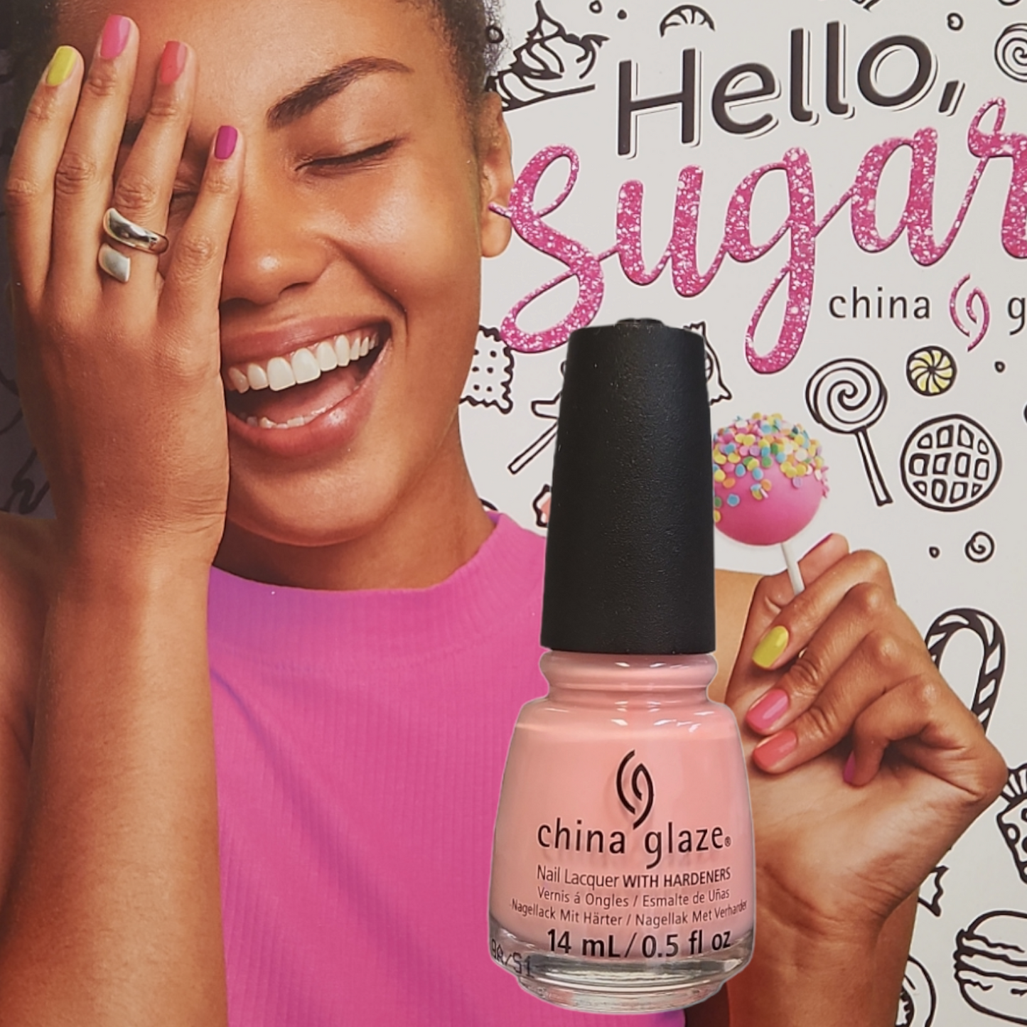 China Glaze Lacquer Gimme Suga 0.5 oz #82890 ds