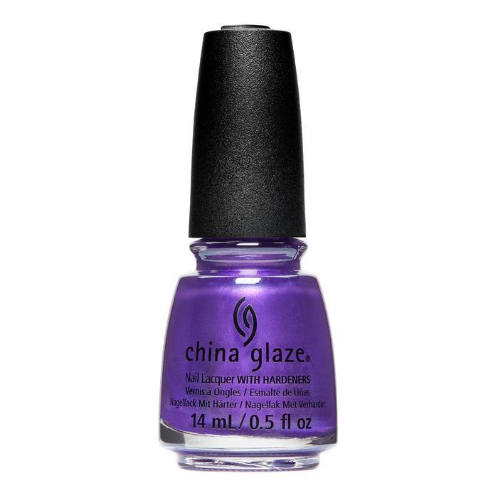 China Glaze Nail Polish Purpletonium 0.5 oz #85077 ds