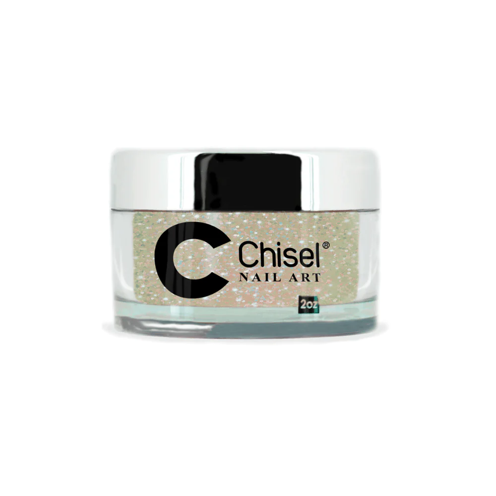 Chisel Acrylic & Dipping Powder 2 oz Glitter Collection GL02