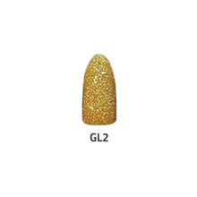 Load image into Gallery viewer, Chisel Acrylic &amp; Dipping Powder 2 oz Glitter Collection GL02